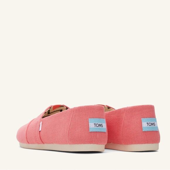 Tom’s Alpargata Shell Pink Heritage Canvas 7.5 NWT - Picture 3 of 10